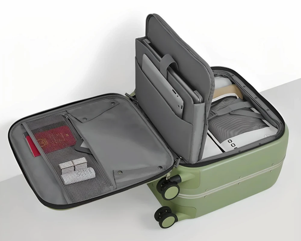 luggage with laptop compartment