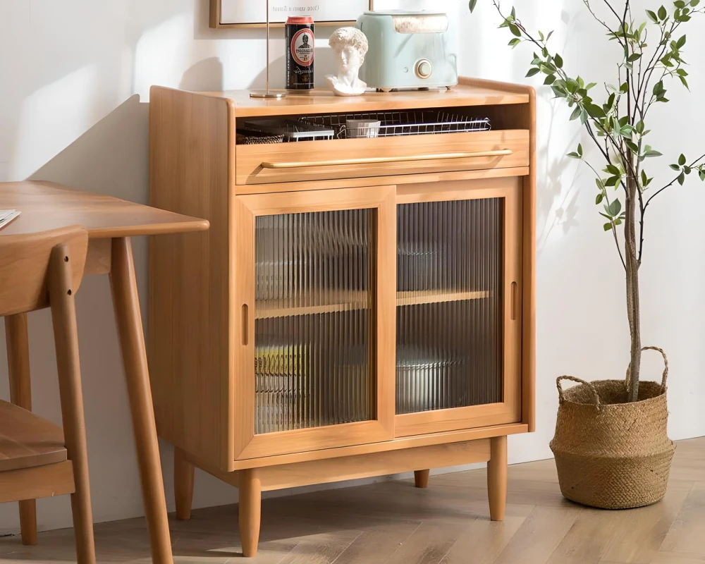 wood sideboard buffet cabinet