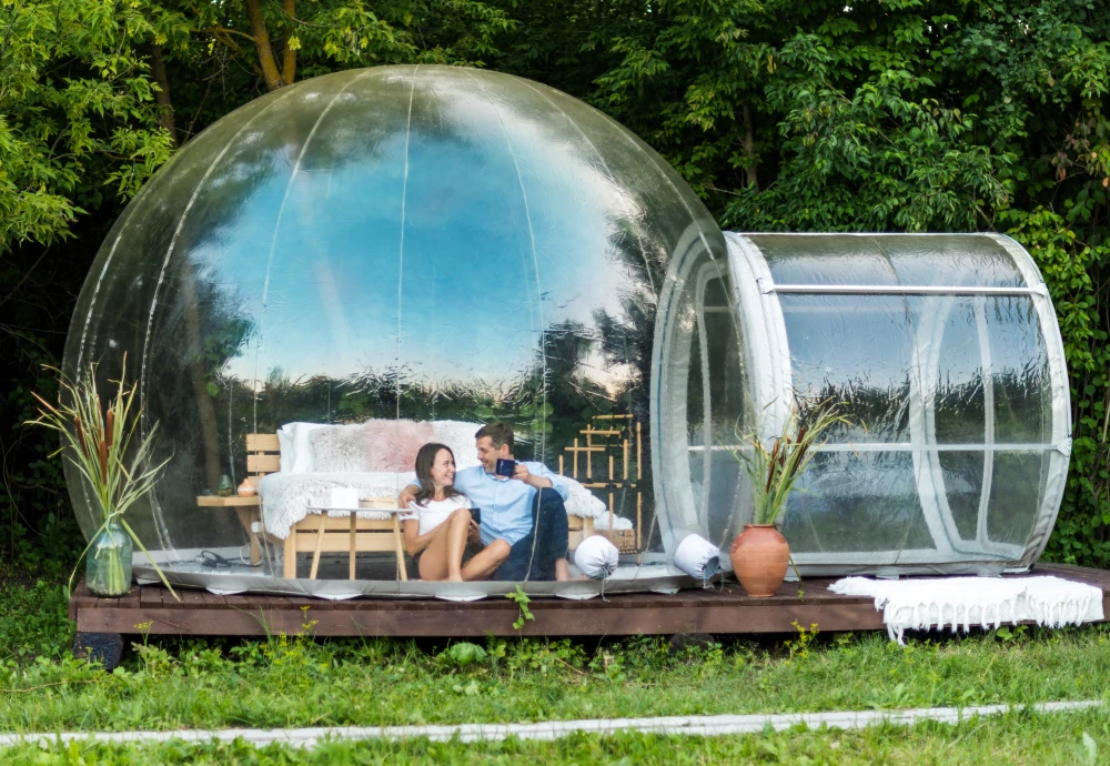 stargaze outdoor bubble tent