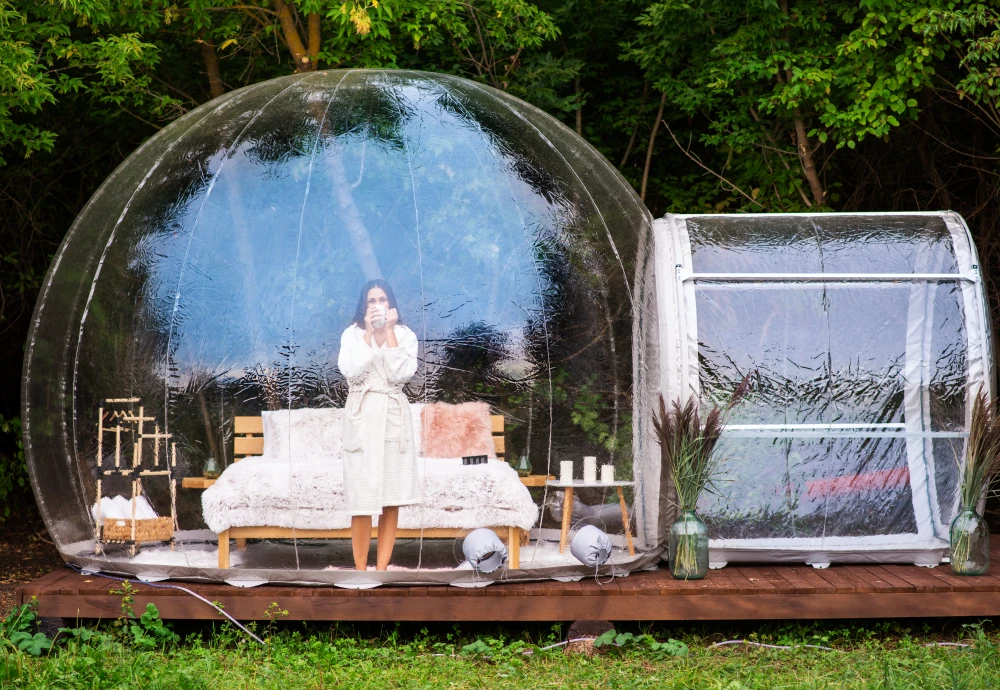 best transparent inflatable bubble tent